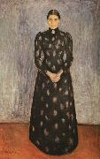 Edvard Munch Sister Inger  nnn oil painting on canvas